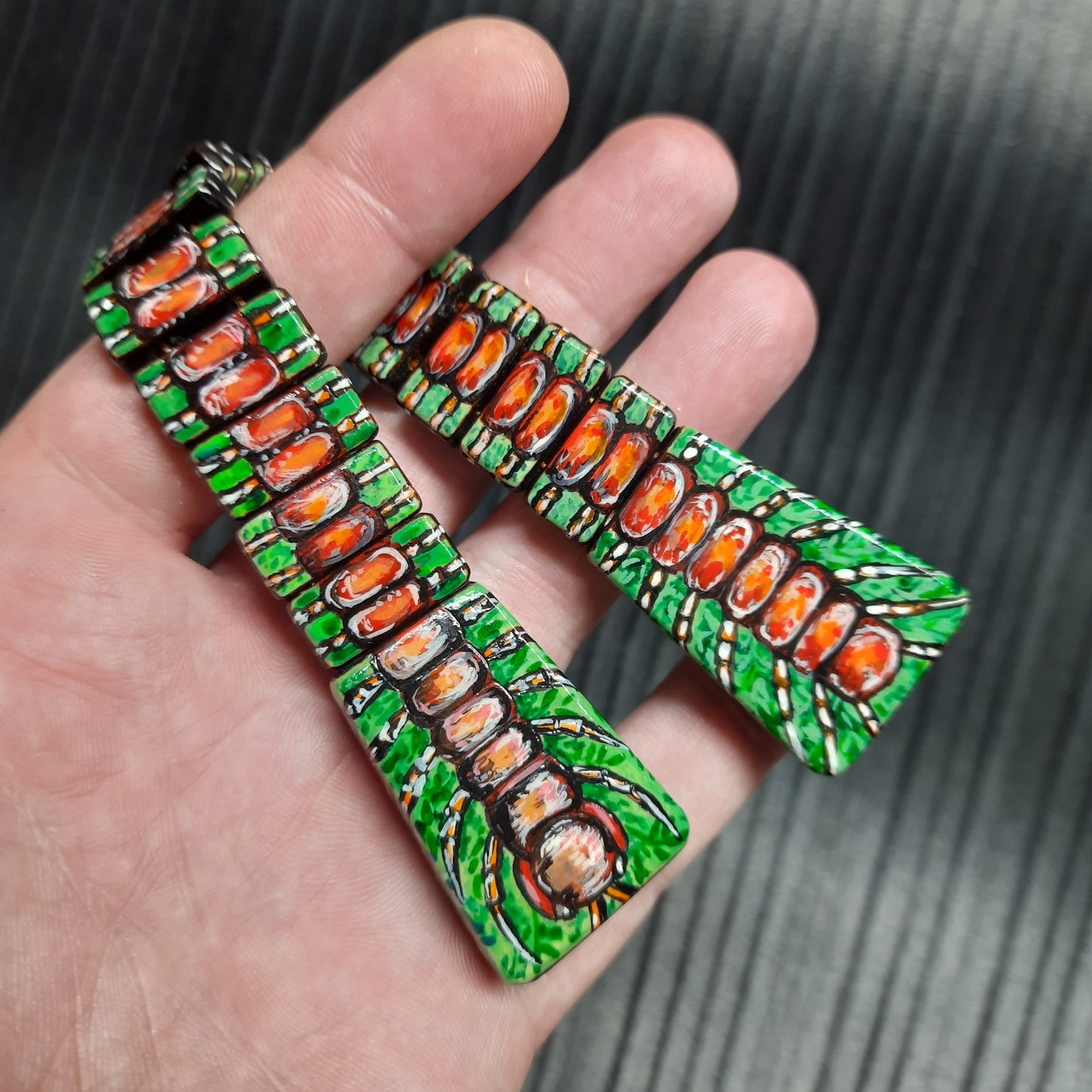 Chetki wooden "Scolopendra" handmade