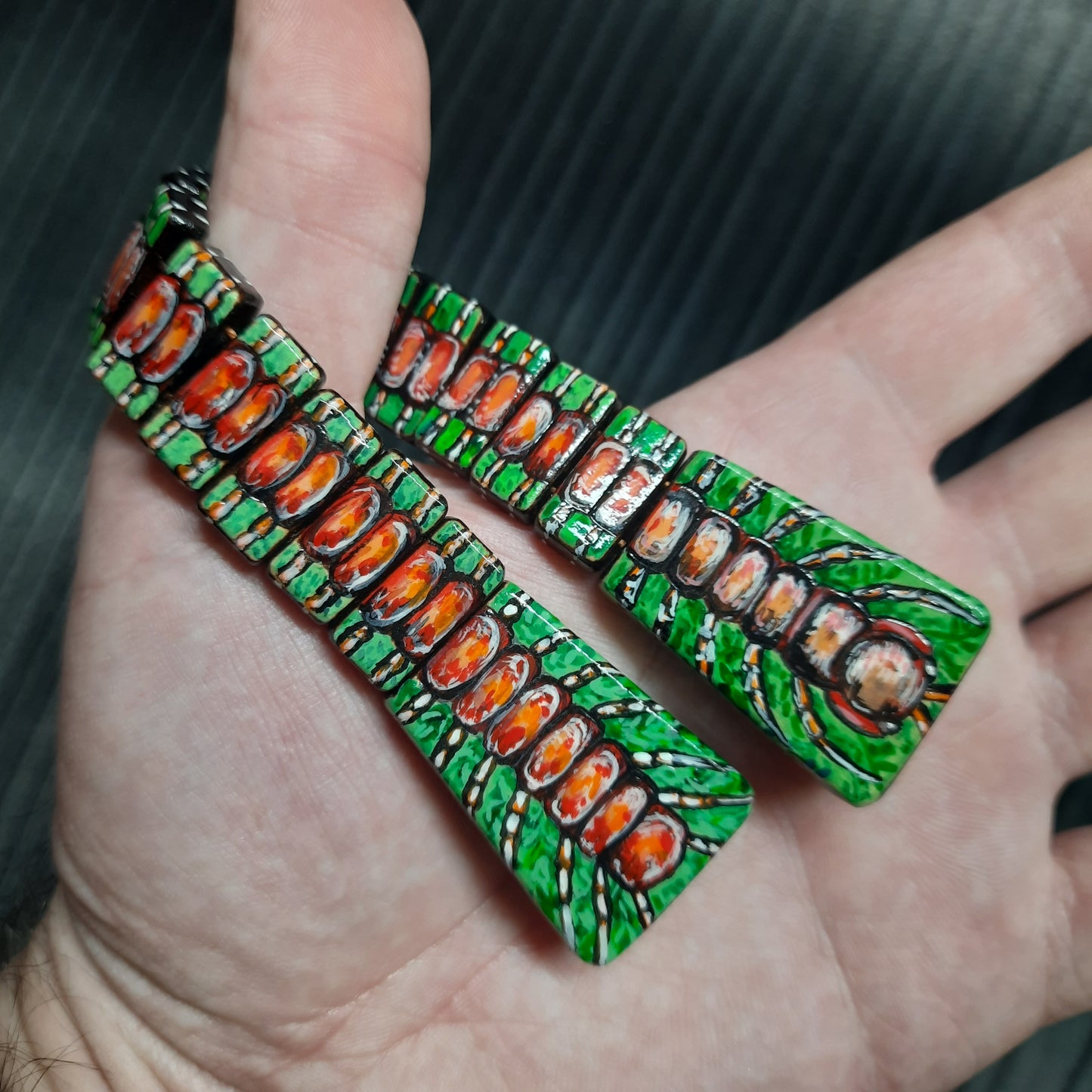 Chetki wooden "Scolopendra" handmade