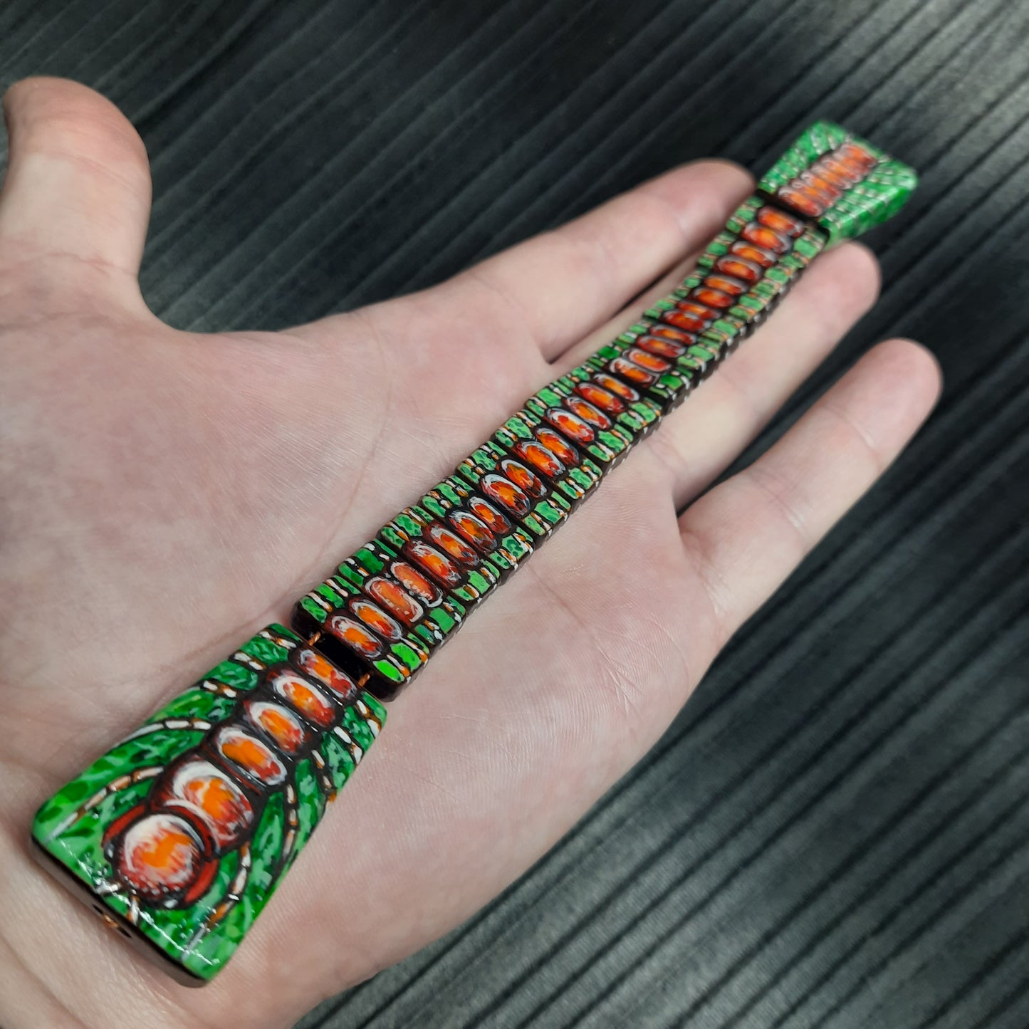 Chetki wooden "Scolopendra" handmade