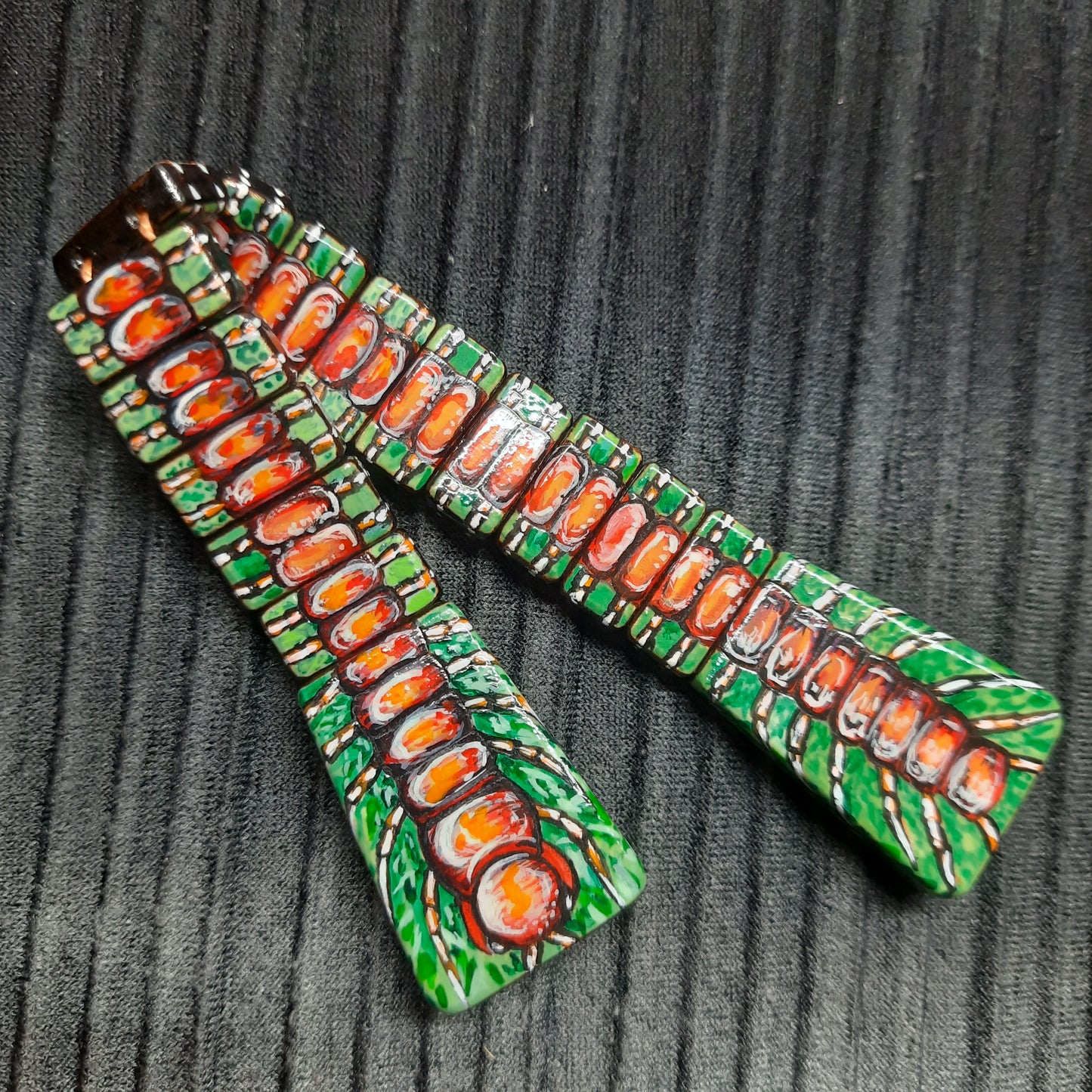 Chetki wooden "Scolopendra" handmade