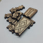 Chetki wooden "Futhark Runes" handmade