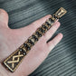 Chetki wooden "Futhark Runes" handmade