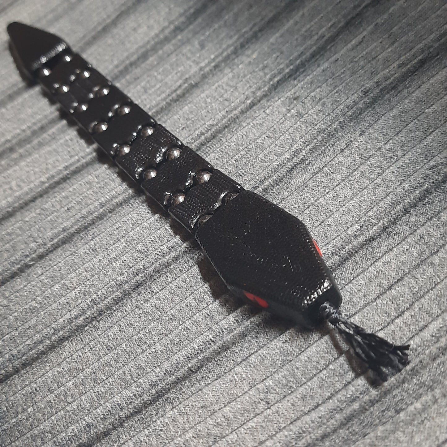 Chetki wooden "Black snake" v3, handmade (SCU: 250902)