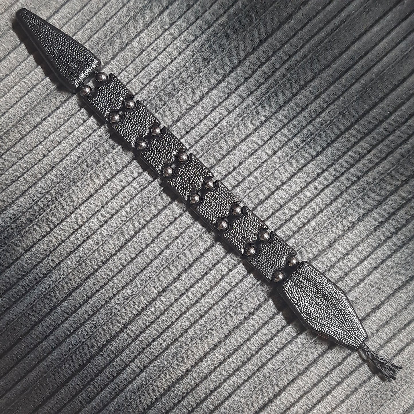 Chetki wooden "Black snake" v3, handmade (SCU: 250902)