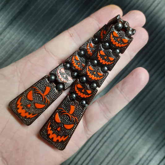 Chetki handmade wooden "Mr. Pumpkin's Smile"