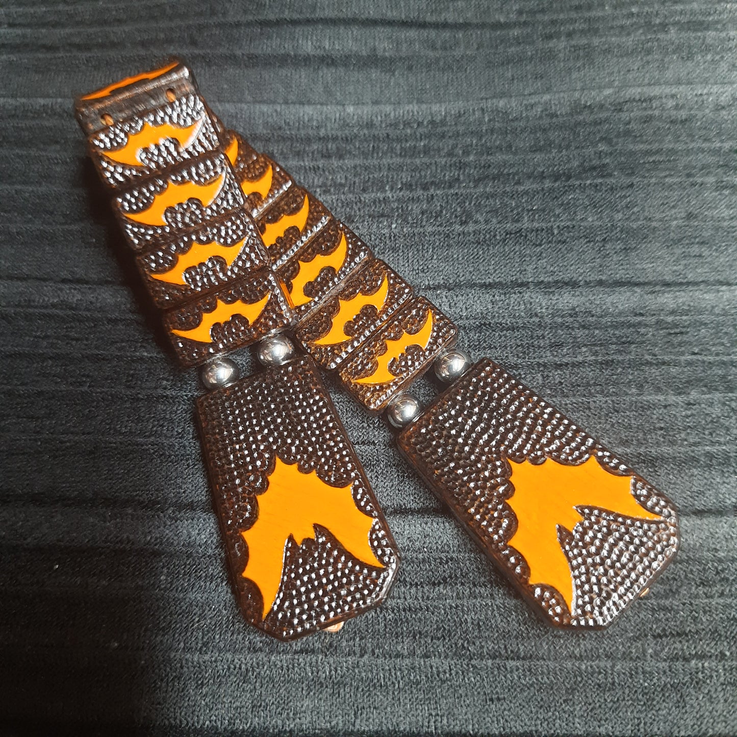 Chetki handmade wooden "Halloween Bat"