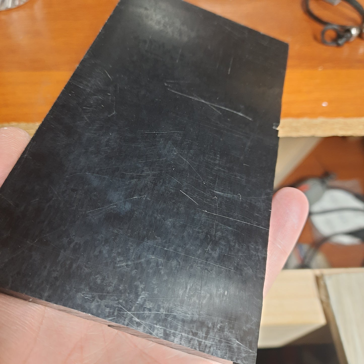 Worry plank delrin handmade