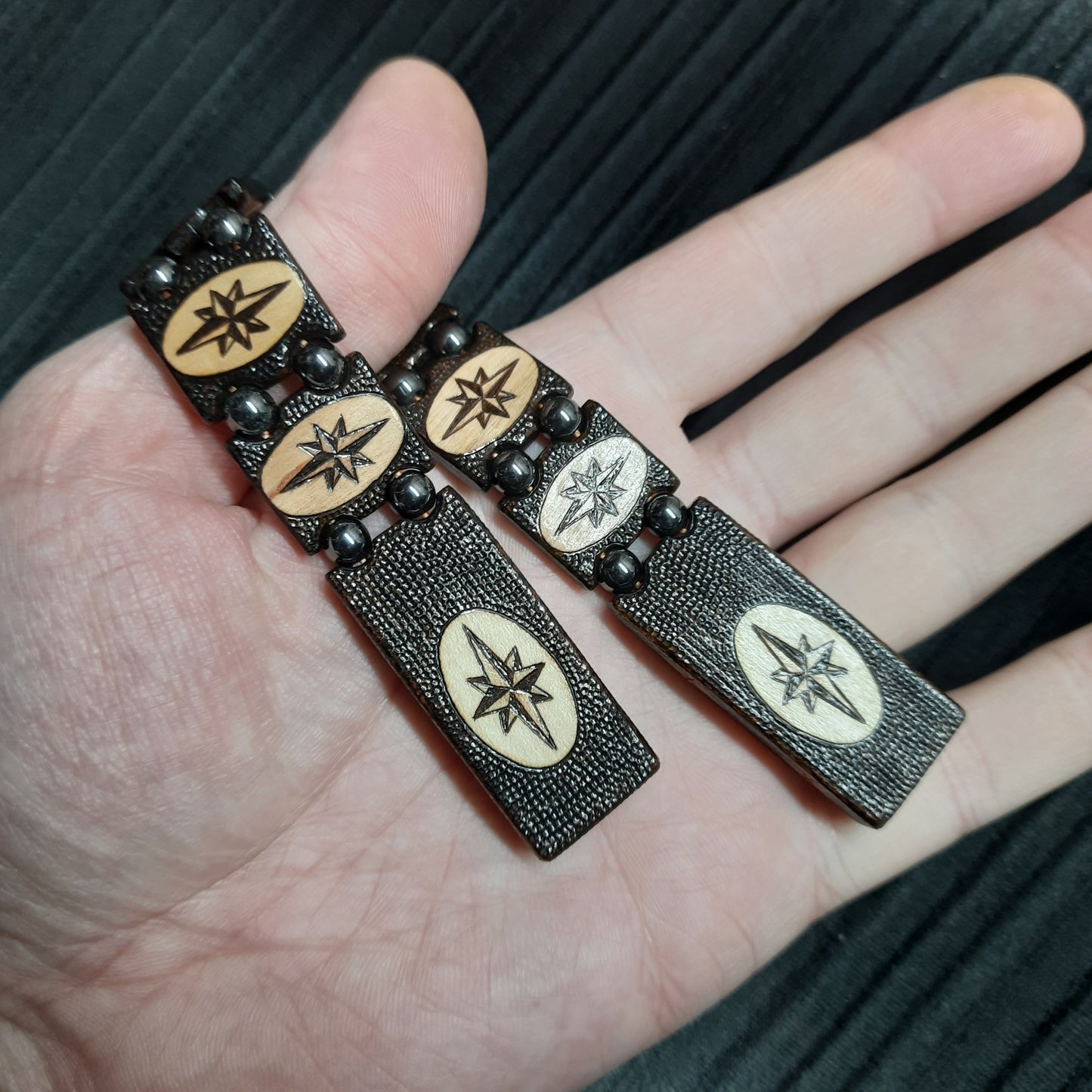 Chetki handmade wooden "Wind Rose Road"