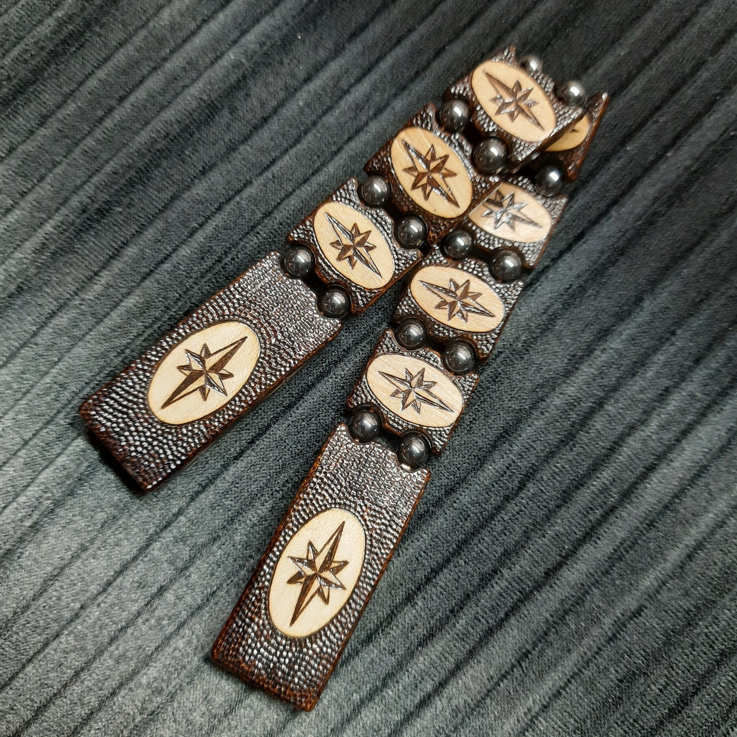 Chetki handmade wooden "Wind Rose Road"