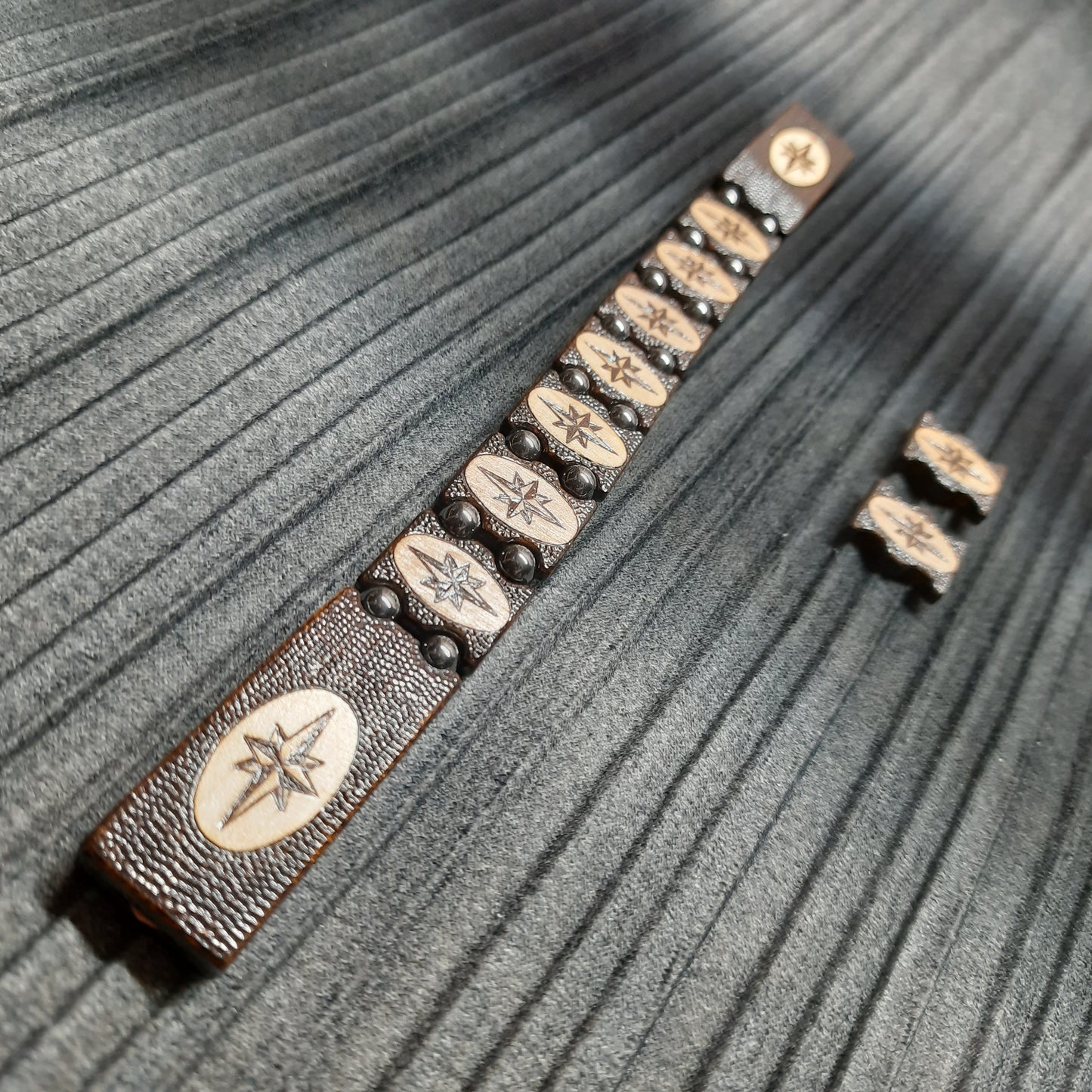 Chetki handmade wooden "Wind Rose Road"