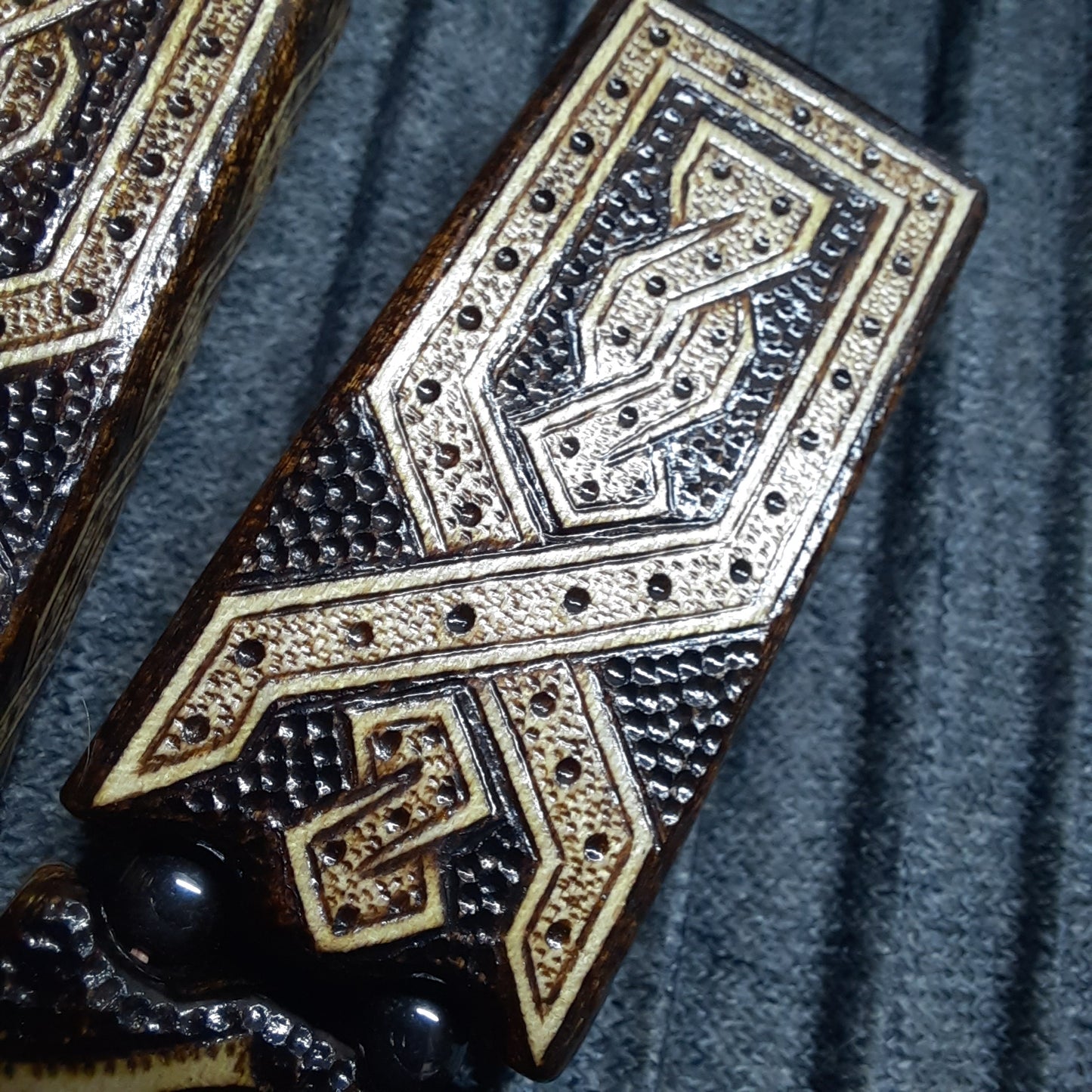 Chetki handmade wooden "The Legendary Runebearer"