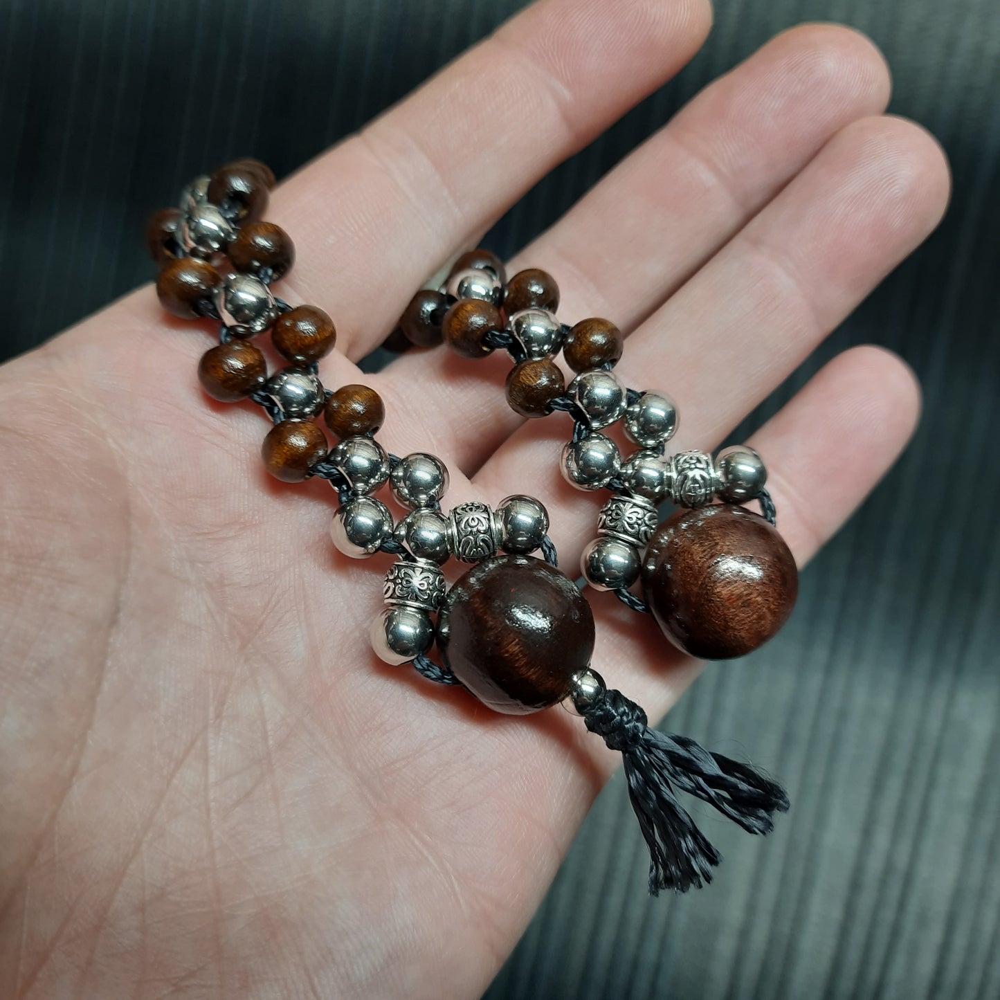 Chetki handmade wooden "Defender of Peace" v3