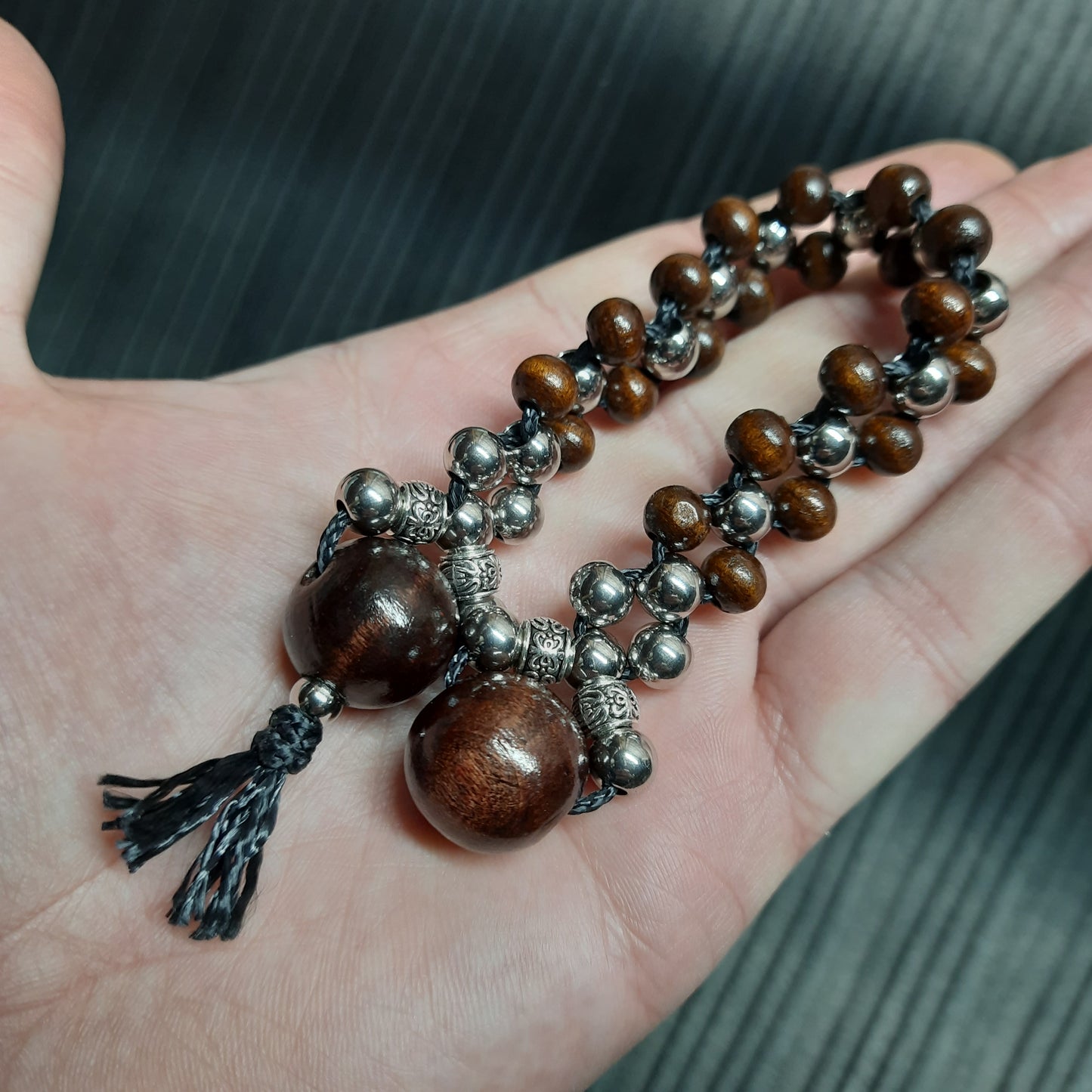 Chetki handmade wooden "Defender of Peace" v3