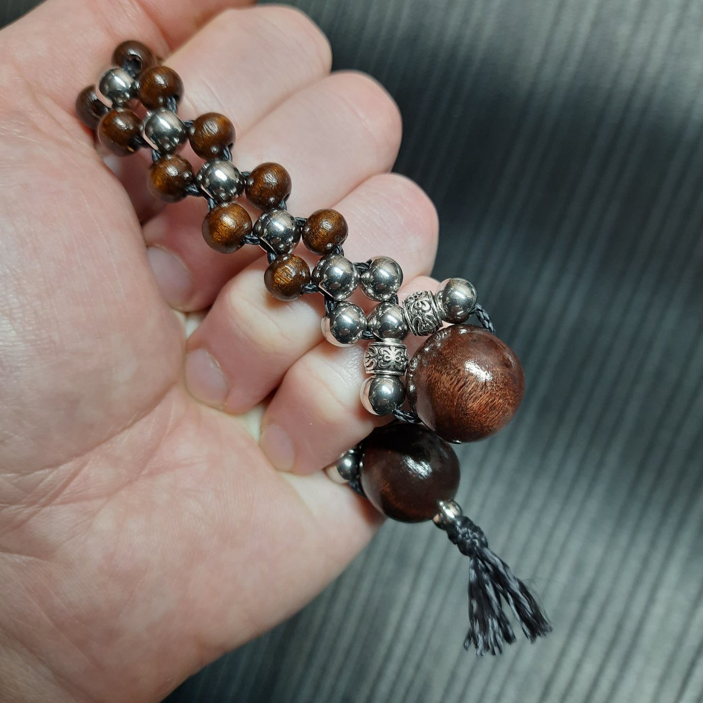 Chetki handmade wooden "Defender of Peace" v3