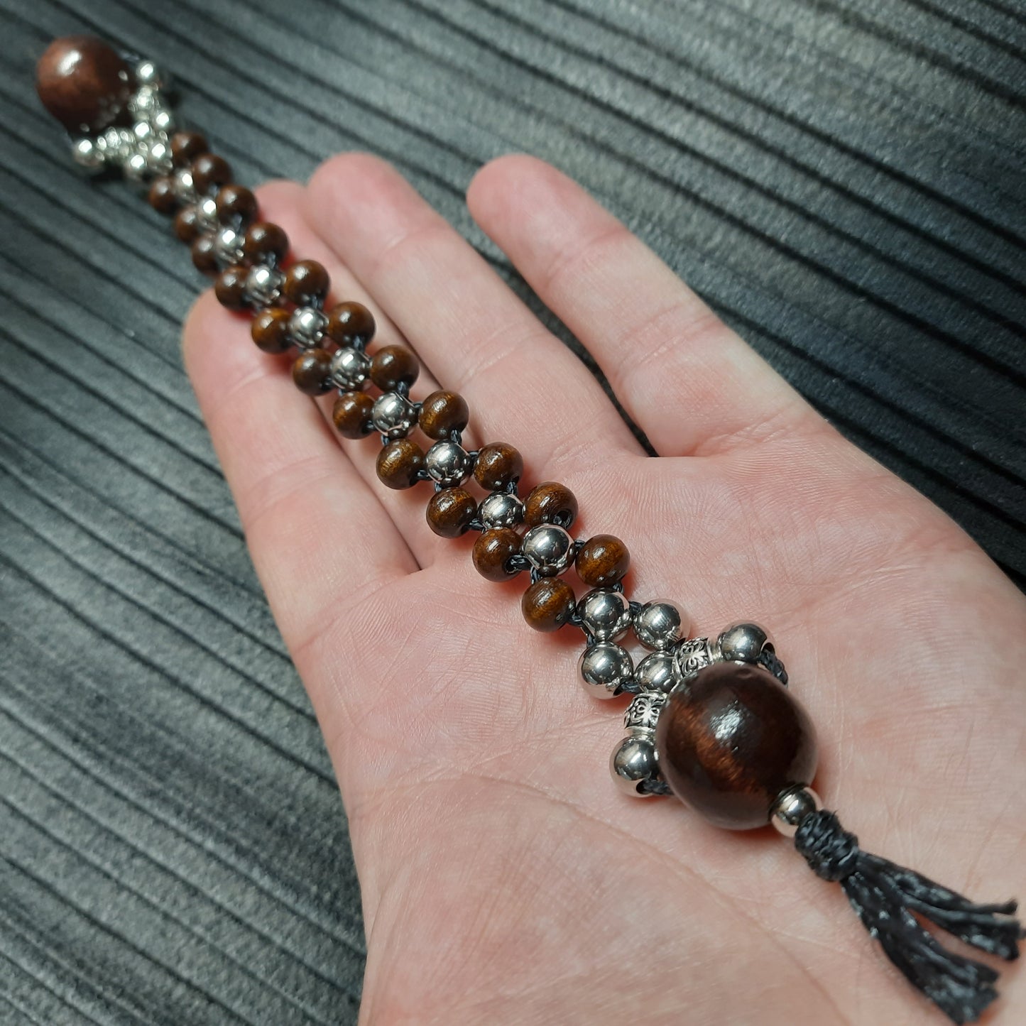 Chetki handmade wooden "Defender of Peace" v3