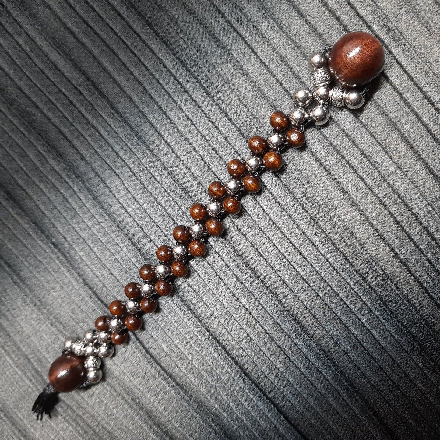 Chetki handmade wooden "Defender of Peace" v3