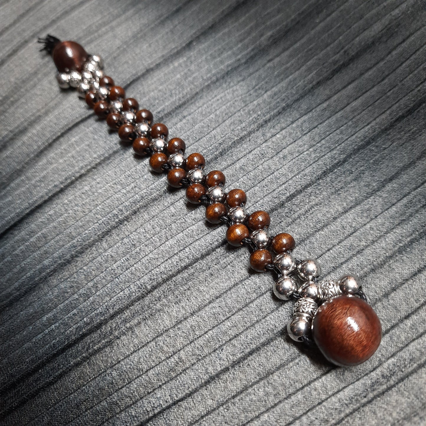 Chetki handmade wooden "Defender of Peace" v3