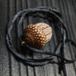 Amulet wooden handmade "Runic acorn"  (251121-2)