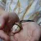 Amulet wooden handmade "Runic acorn"  (251121-2)