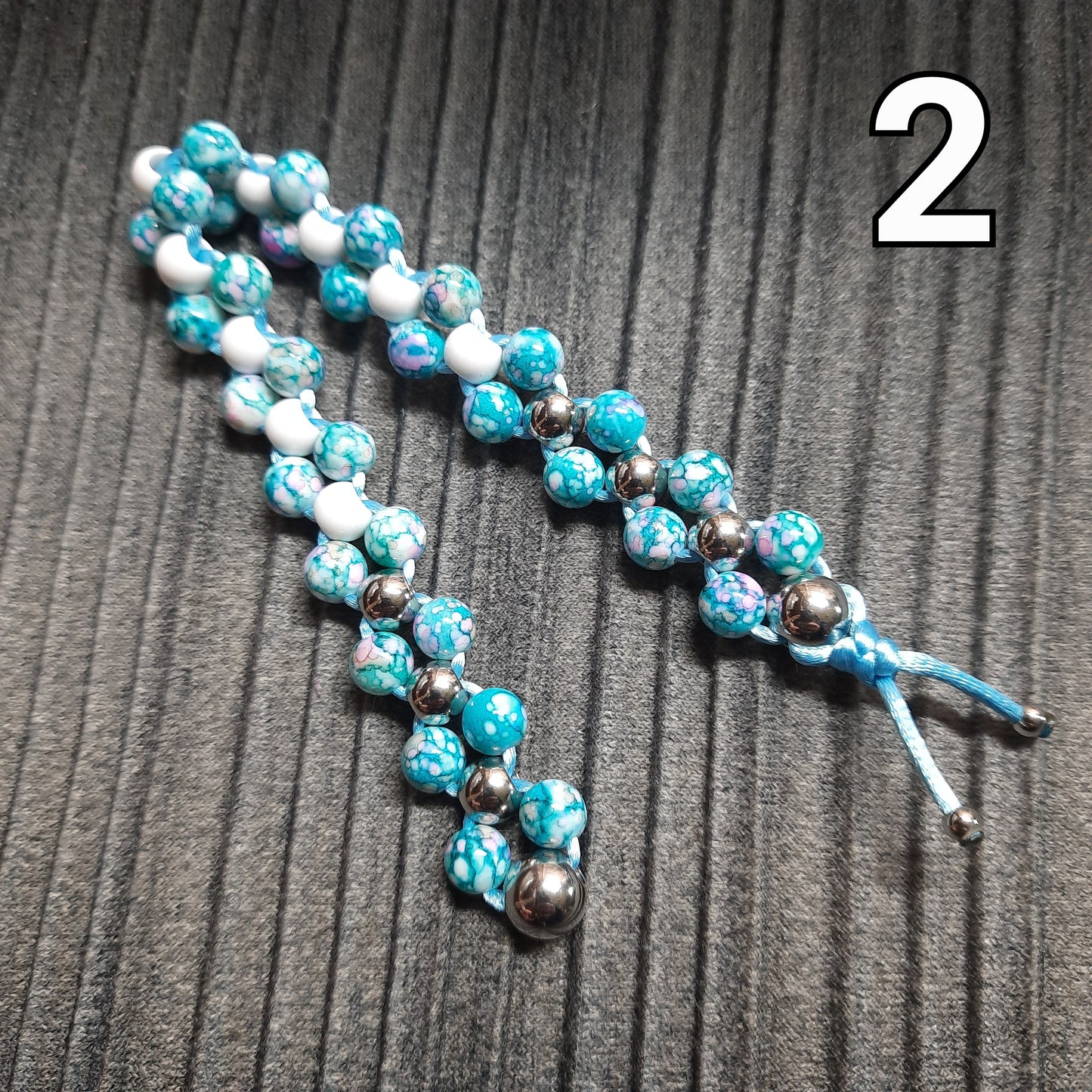 Chetki handmade "Bright silk satellite"