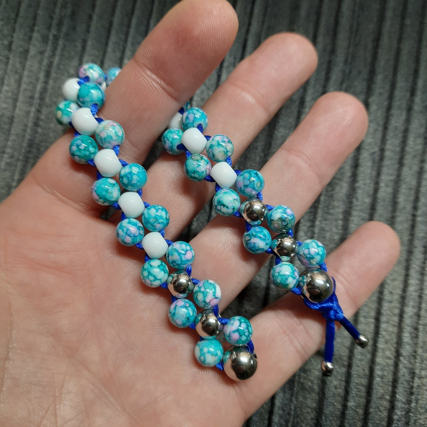 Chetki handmade "Bright silk satellite"