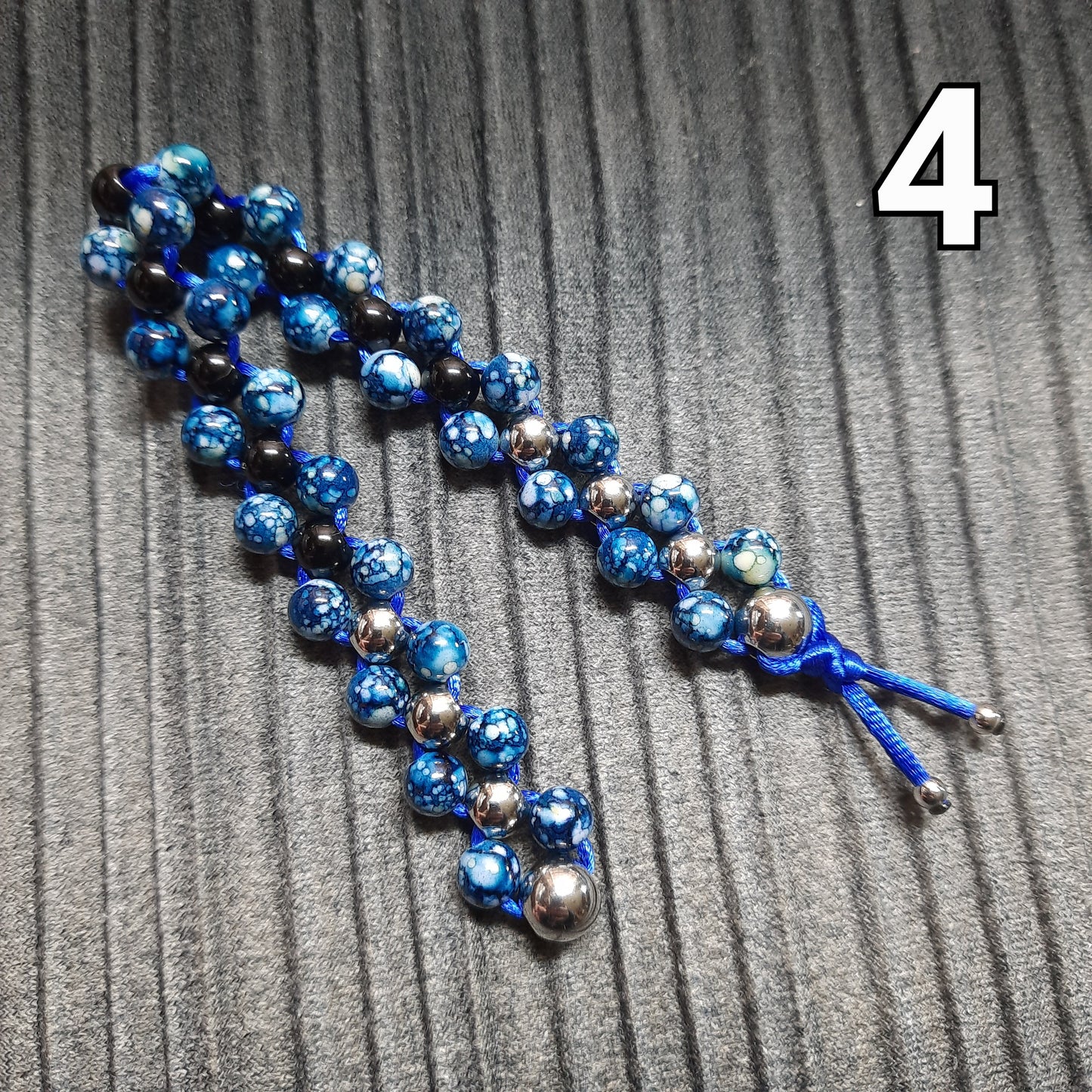 Chetki handmade "Bright silk satellite"