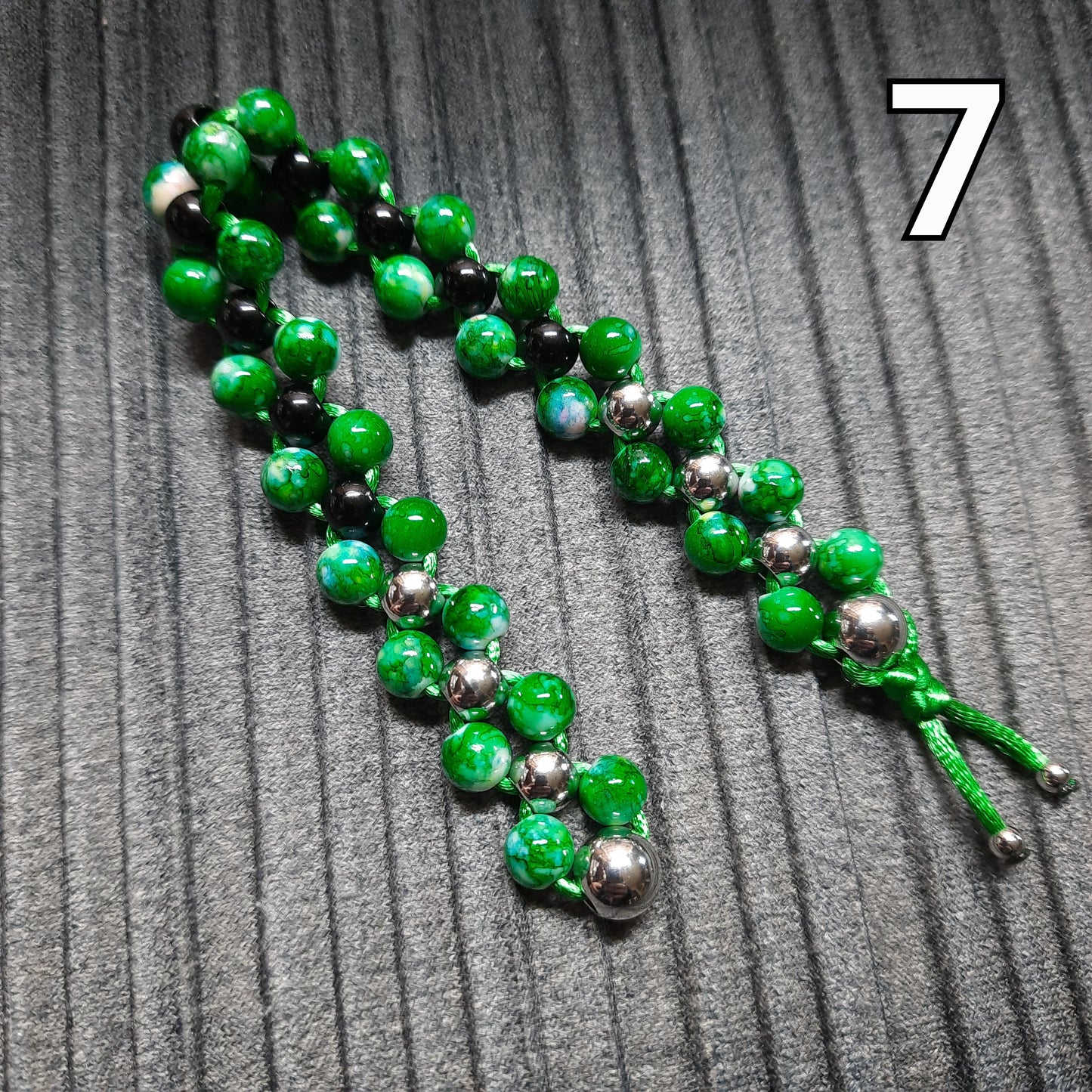 Chetki handmade "Bright silk satellite"