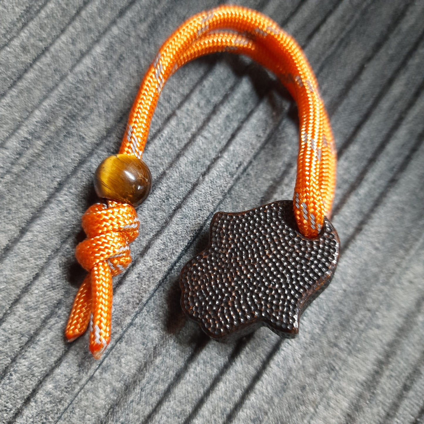 Amulet wooden handmade "Hamsa Hand"