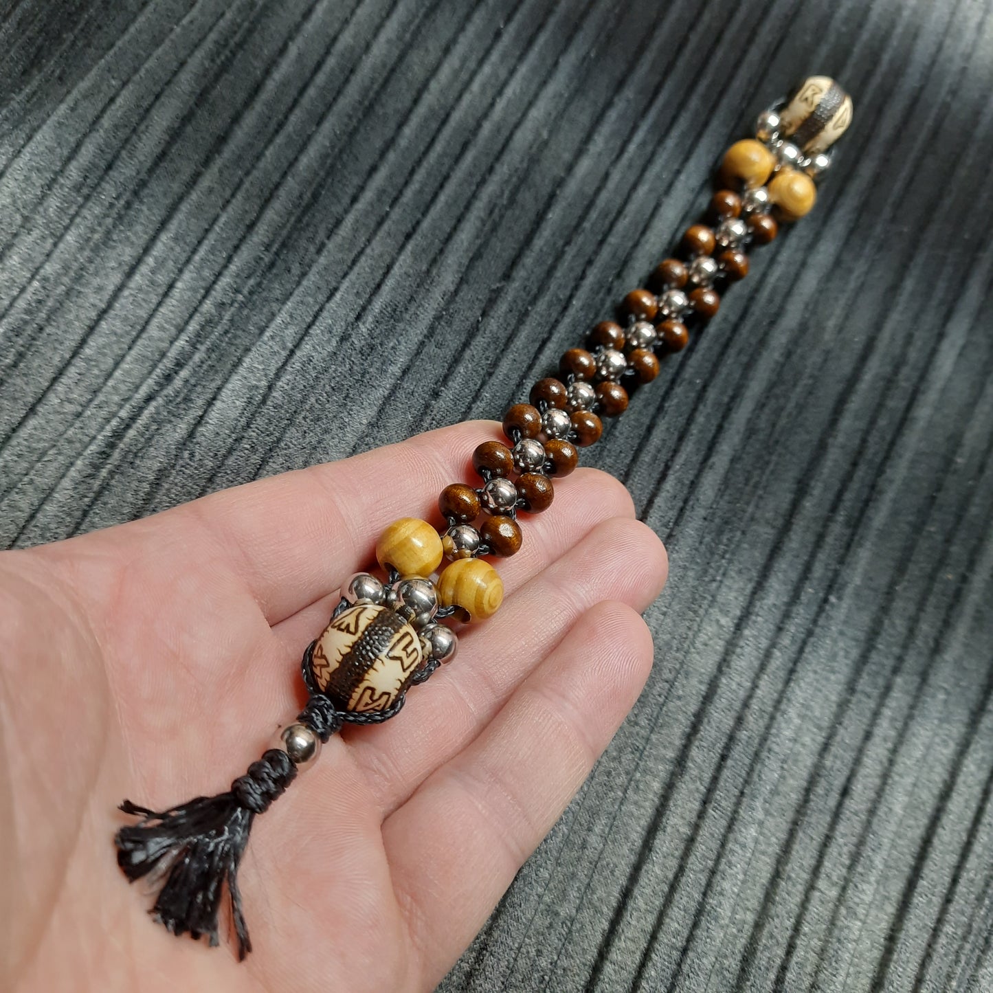 Chetki wooden handmade "Light-Eyed Shaman"