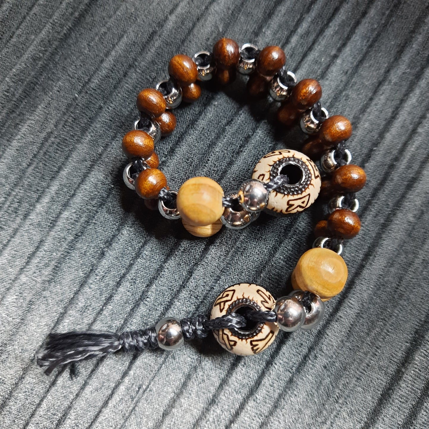 Chetki wooden handmade "Light-Eyed Shaman"