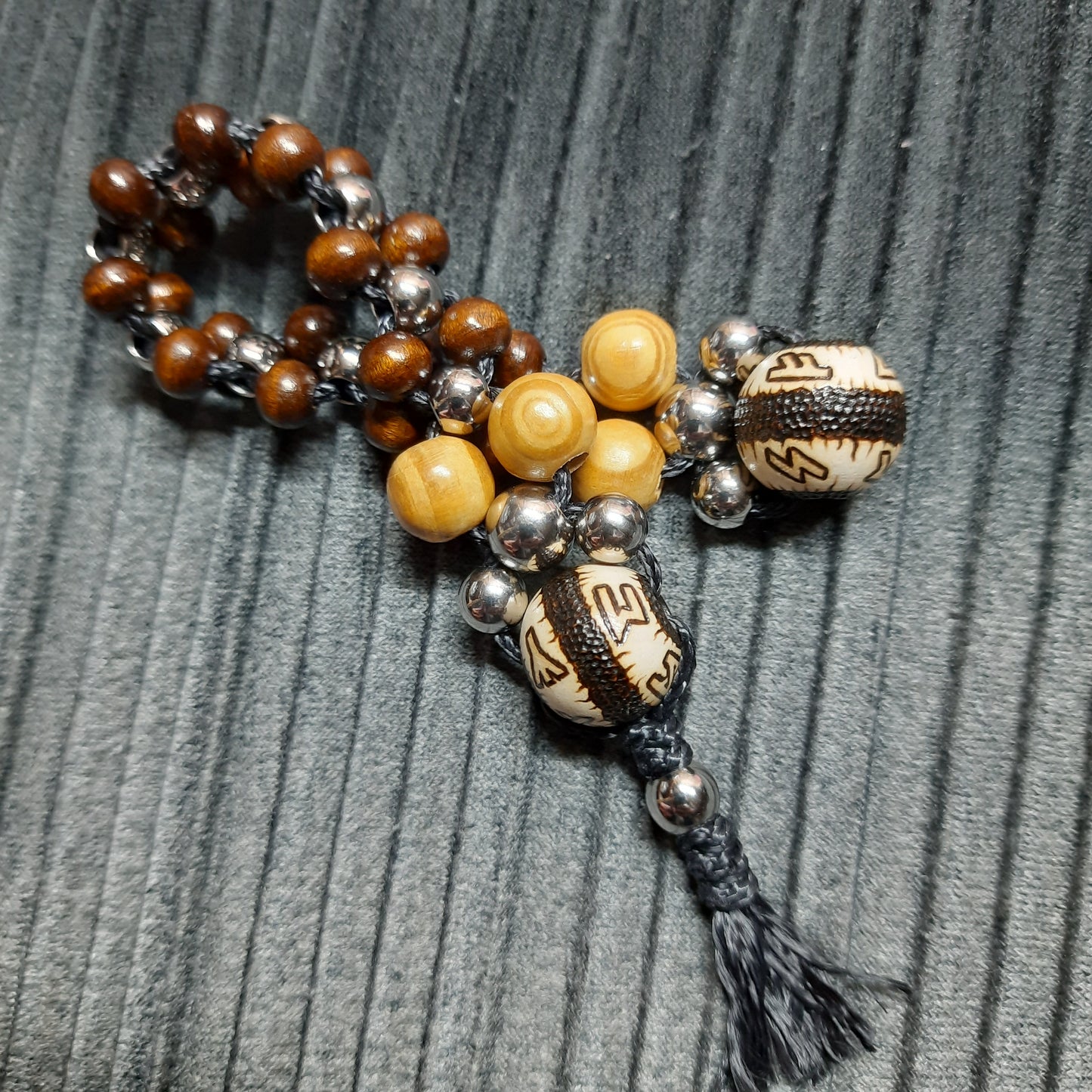 Chetki wooden handmade "Light-Eyed Shaman"