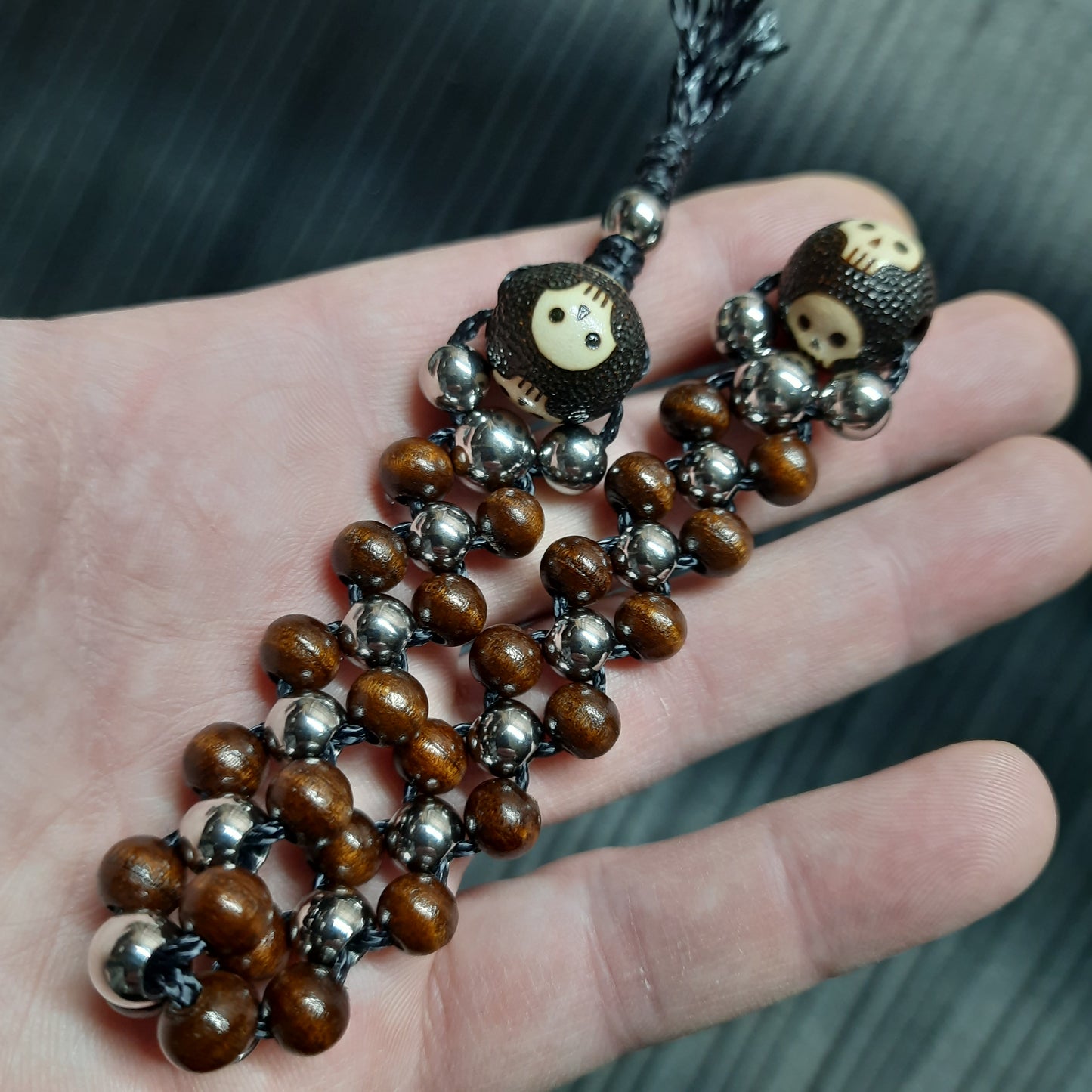 Chetki wooden handmade "Night Guardian of the Mind"