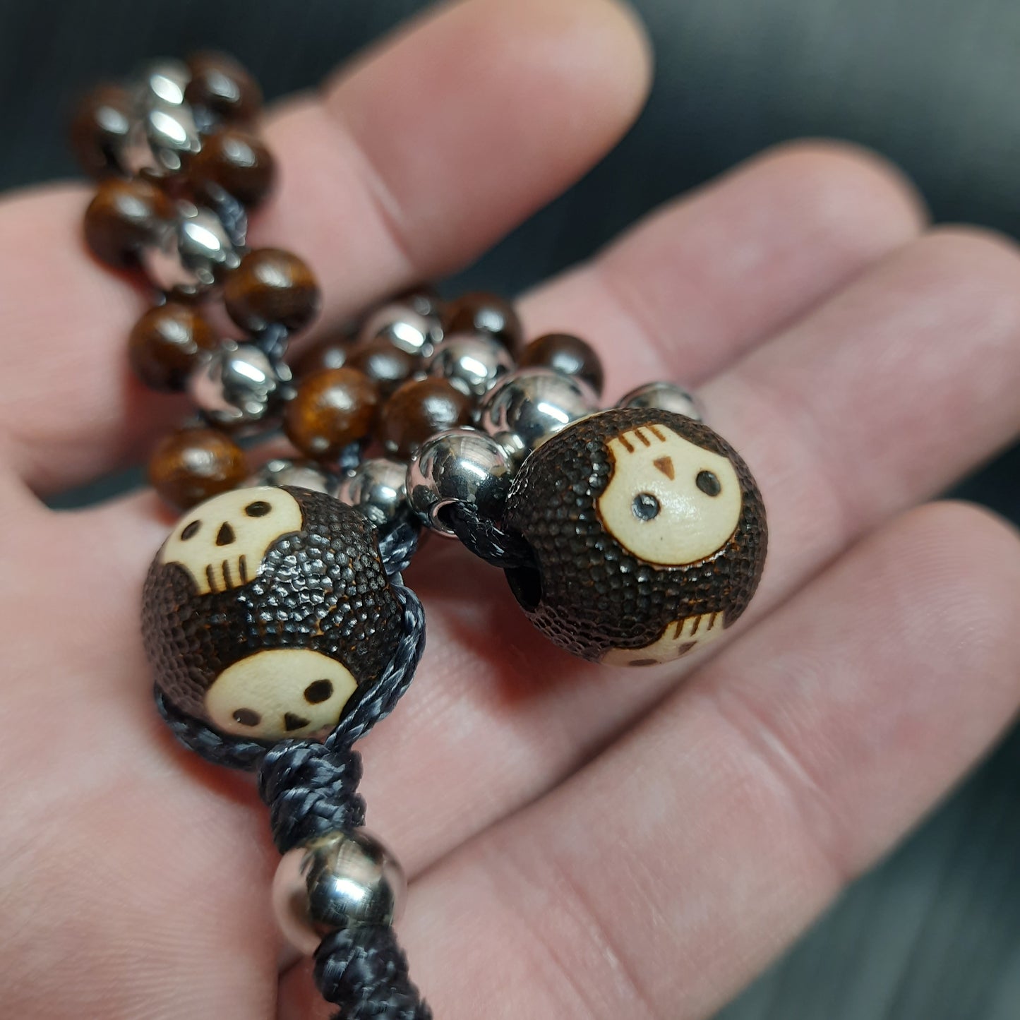 Chetki wooden handmade "Night Guardian of the Mind"