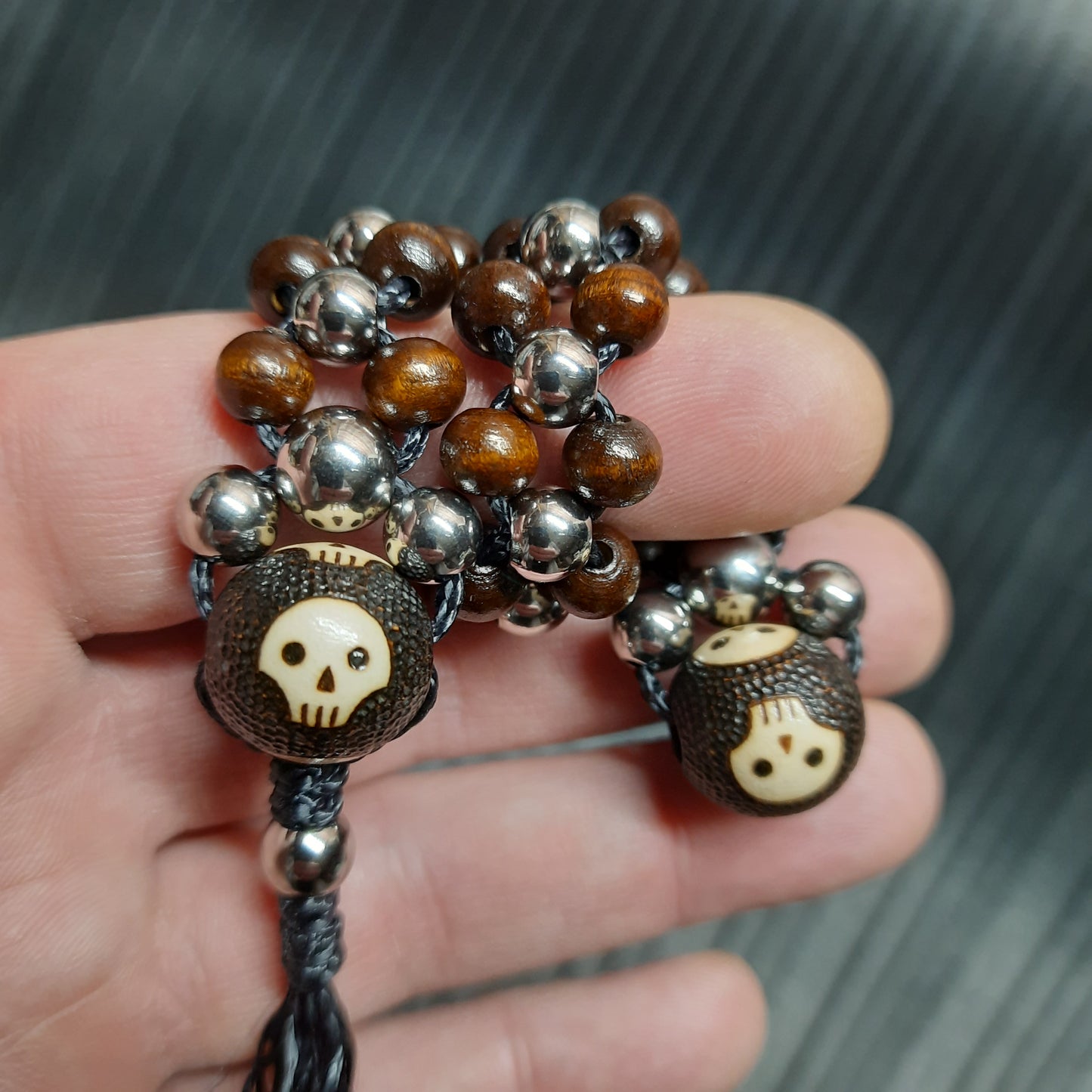 Chetki wooden handmade "Night Guardian of the Mind"