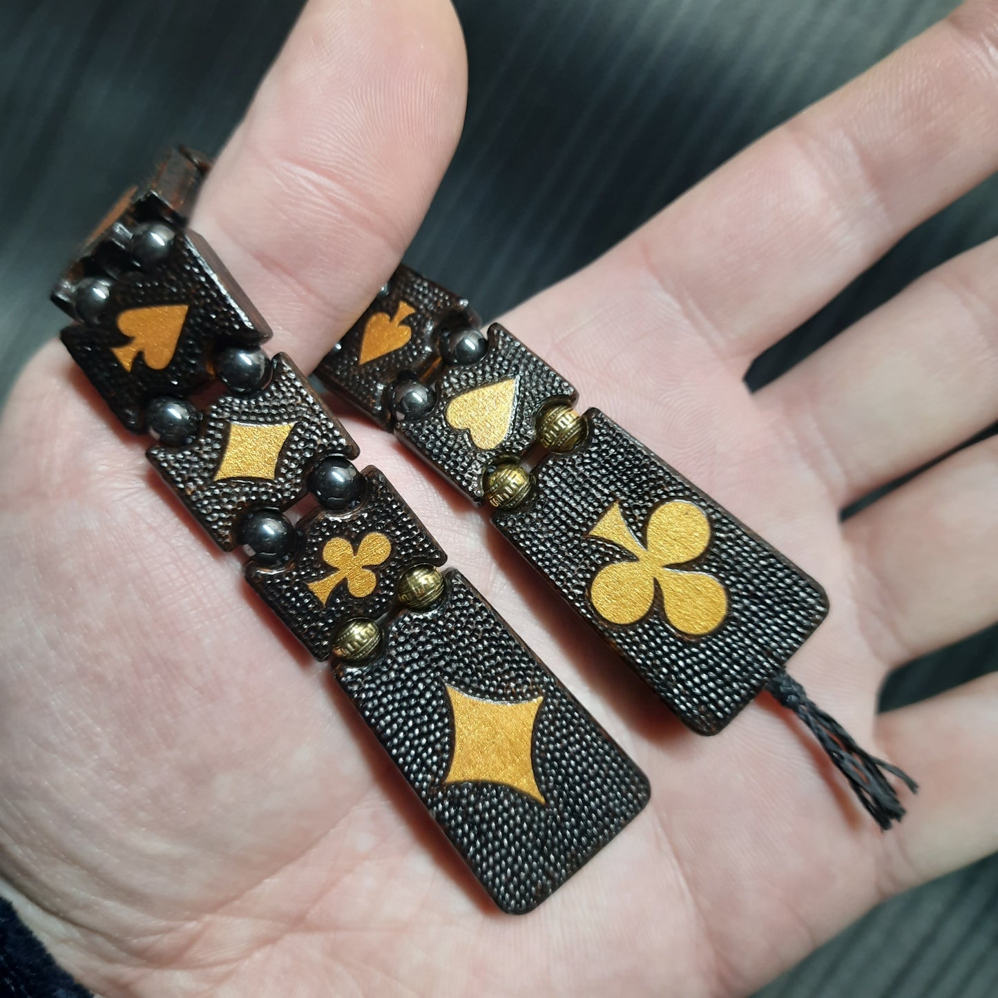 Chetki wooden handmade "Golden Lucky"