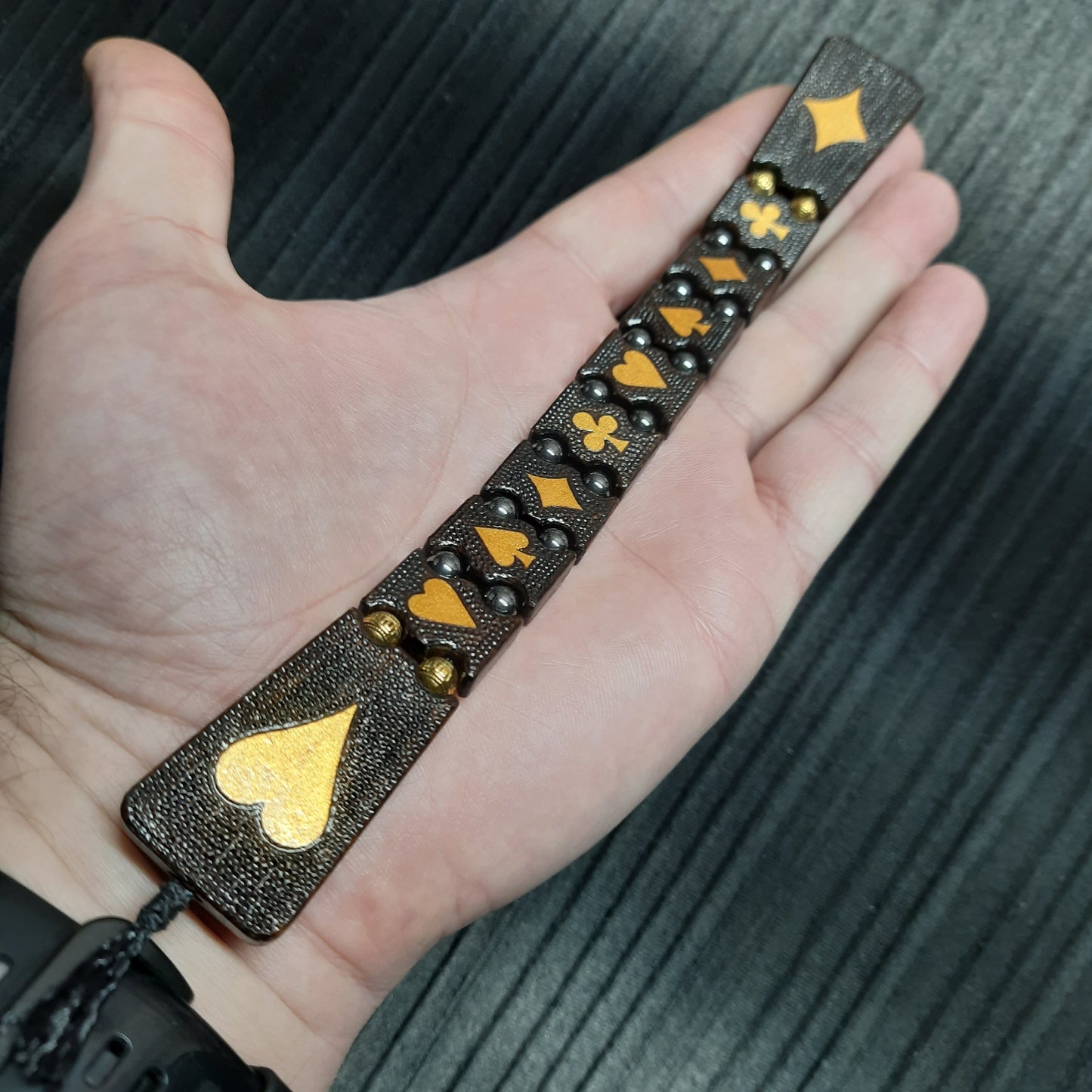 Chetki wooden handmade "Golden Lucky"