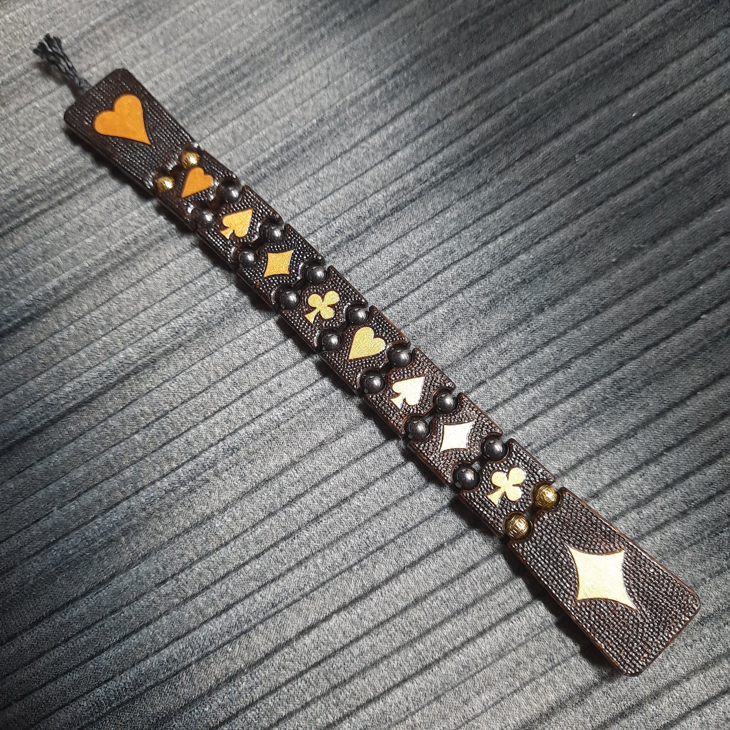 Chetki wooden handmade "Golden Lucky"