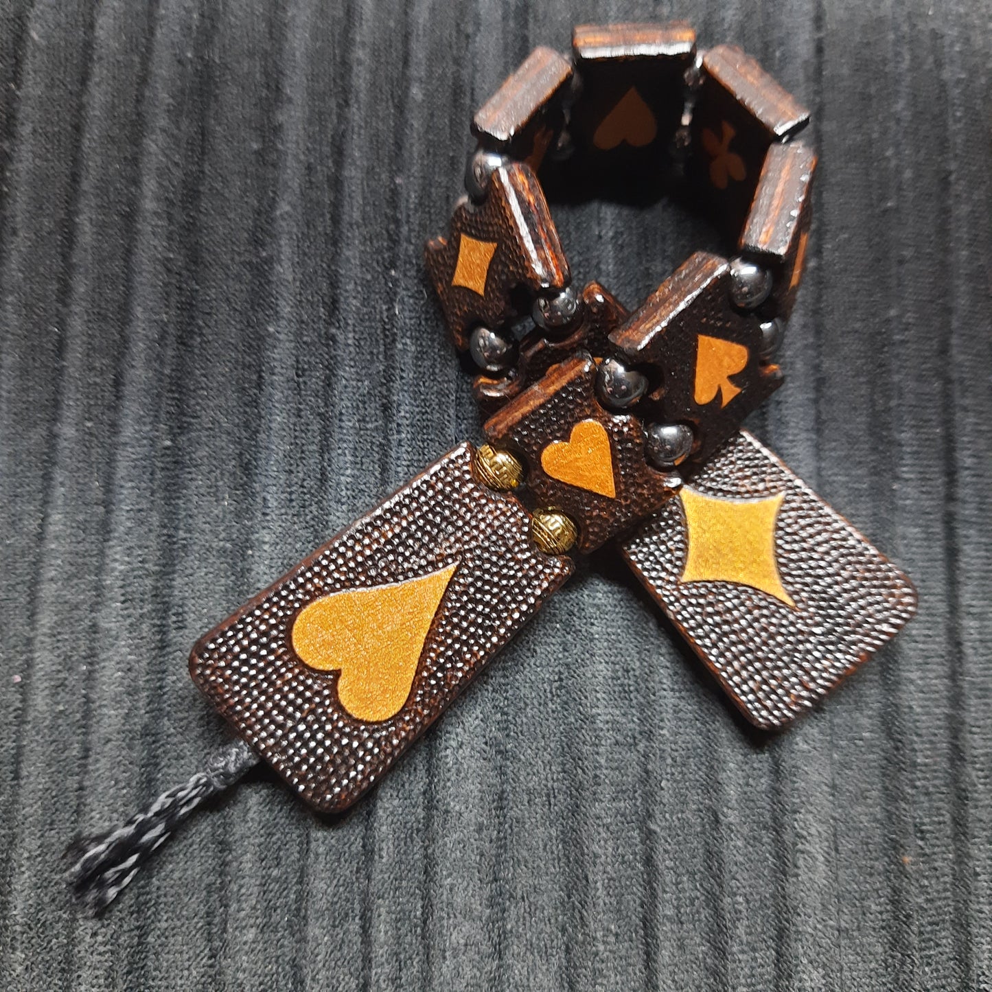 Chetki wooden handmade "Golden Lucky"