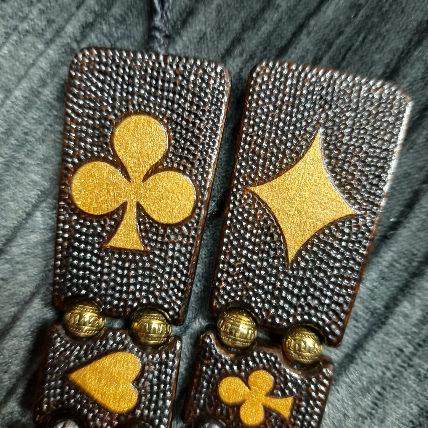 Chetki wooden handmade "Golden Lucky"