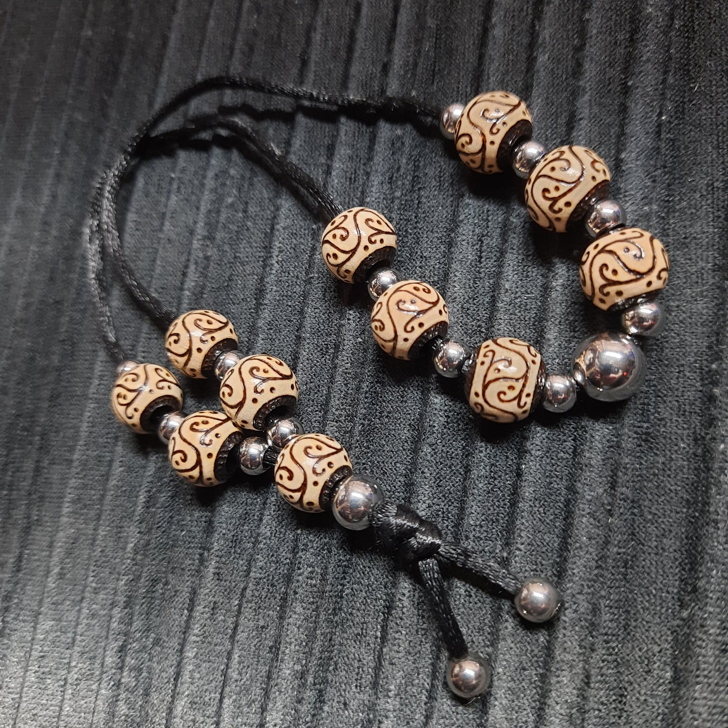 Komboloi wooden handmade "Airy melody"