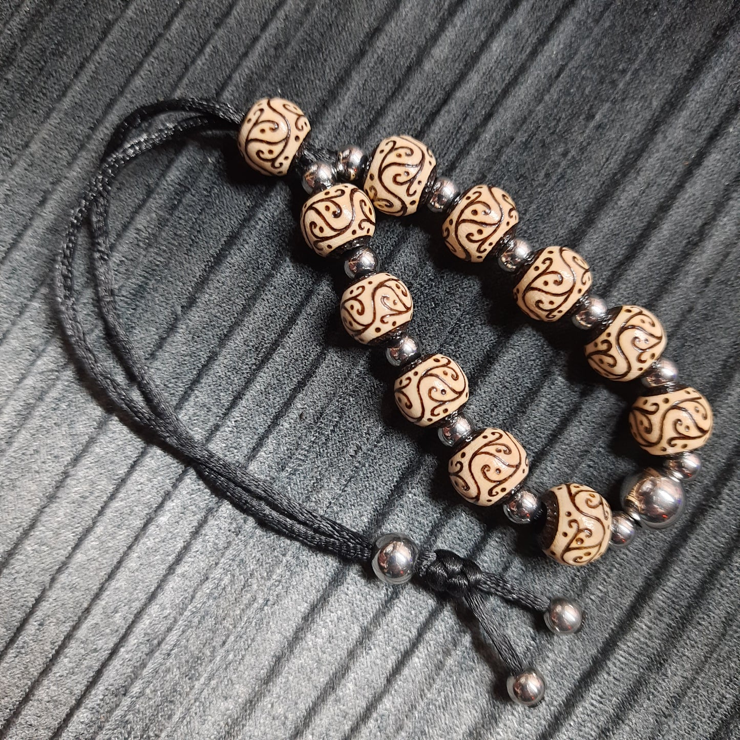 Komboloi wooden handmade "Airy melody"