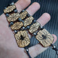 Handmade Wooden Chetki Skilltoy | Slavic Flip Rosary | Pocket Worry Beads for Hand Dexterity "Spider totem"