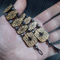 Handmade Wooden Chetki Skilltoy | Slavic Flip Rosary | Pocket Worry Beads for Hand Dexterity "Spider totem"