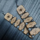 Handmade Wooden Chetki Skilltoy | Slavic Flip Rosary | Pocket Worry Beads for Hand Dexterity "Spider totem"