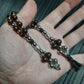 Handmade Wooden Chetki Skilltoy | Slavic Flip Rosary | Pocket Worry Beads for Hand Dexterity "Charon's partner" version - Whirlwinds