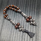Handmade Wooden Chetki Skilltoy | Slavic Flip Rosary | Pocket Worry Beads for Hand Dexterity "Charon's partner" version - Whirlwinds