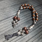 Handmade Wooden Chetki Skilltoy | Slavic Flip Rosary | Pocket Worry Beads for Hand Dexterity "Charon's partner" version - Whirlwinds