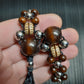 Handmade Wooden Chetki Skilltoy | Slavic Flip Rosary | Pocket Worry Beads for Hand Dexterity "Meditative rhythm"