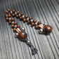 Handmade Wooden Chetki Skilltoy | Slavic Flip Rosary | Pocket Worry Beads for Hand Dexterity "Meditative rhythm"