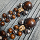 Handmade Wooden Chetki Skilltoy | Slavic Flip Rosary | Pocket Worry Beads for Hand Dexterity "Meditative rhythm"